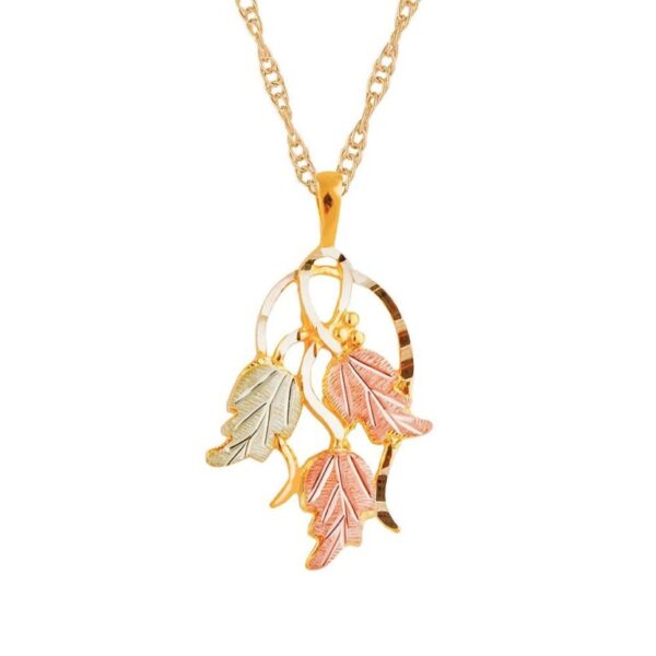 Mt. Rushmore Leaf & Vine Pendant